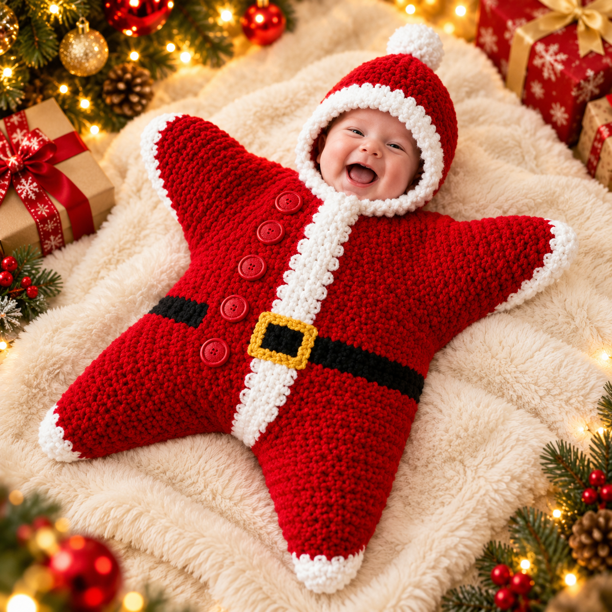 Christmas Star Baby Romper, Holiday Newborn Outfit, Santa Snowman Gingerbread & Elf Styles