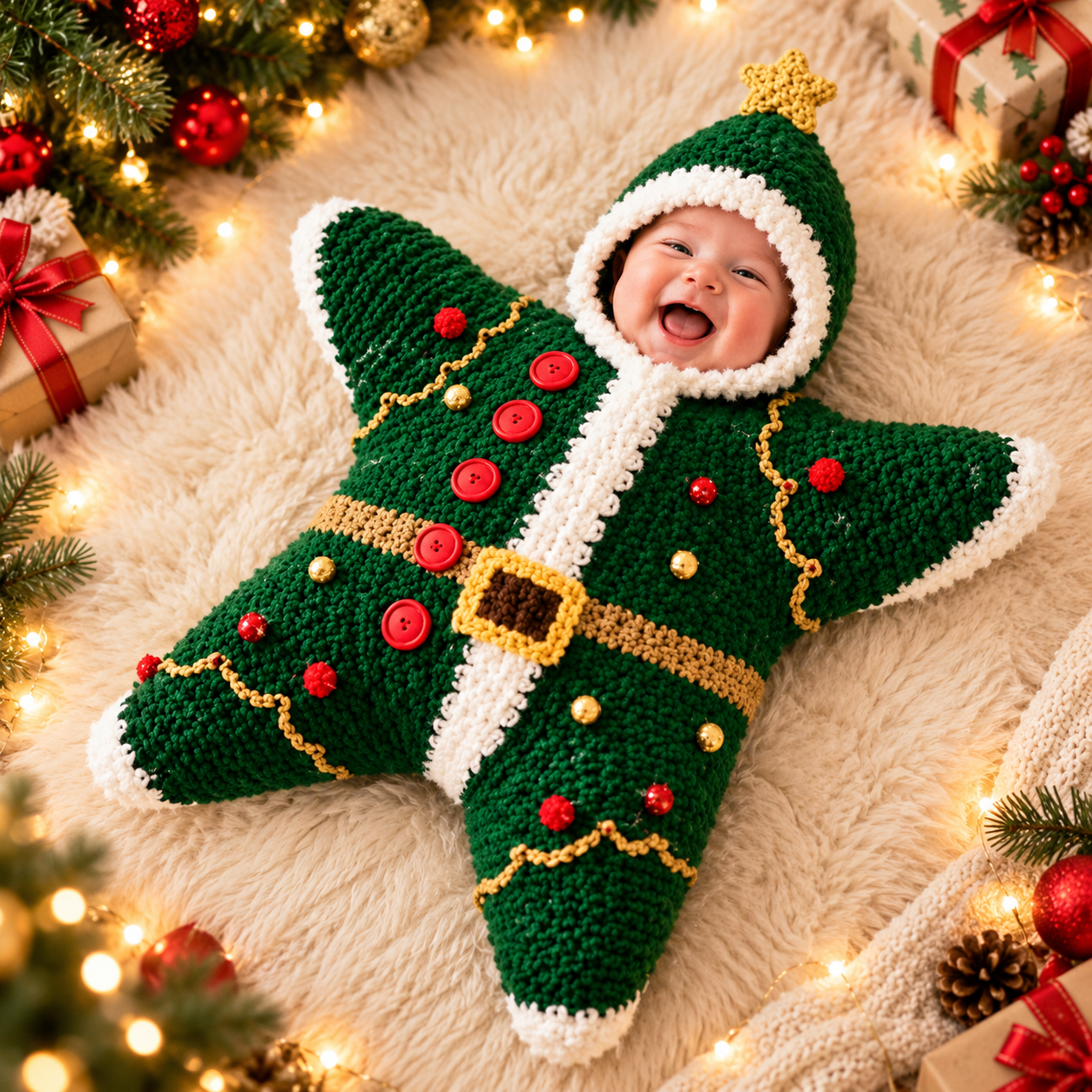 Christmas Star Baby Romper, Holiday Newborn Outfit, Santa Snowman Gingerbread & Elf Styles